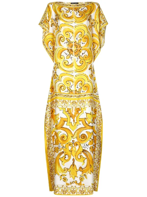 Dolce & Gabbana Women's Dresses Yellow