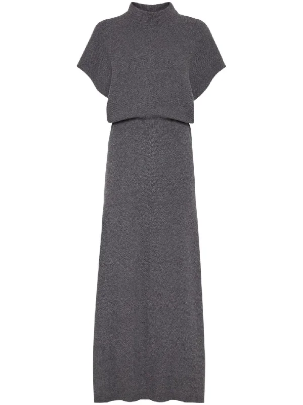 Brunello Cucinelli Women's Dresses Grey