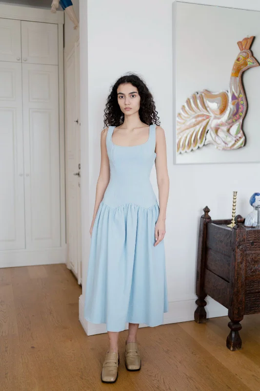 Danielle Dress - Light Denim