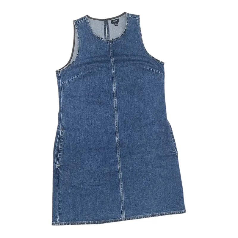 Dress Casual Short By J. Crew In Blue Denim, Size:6