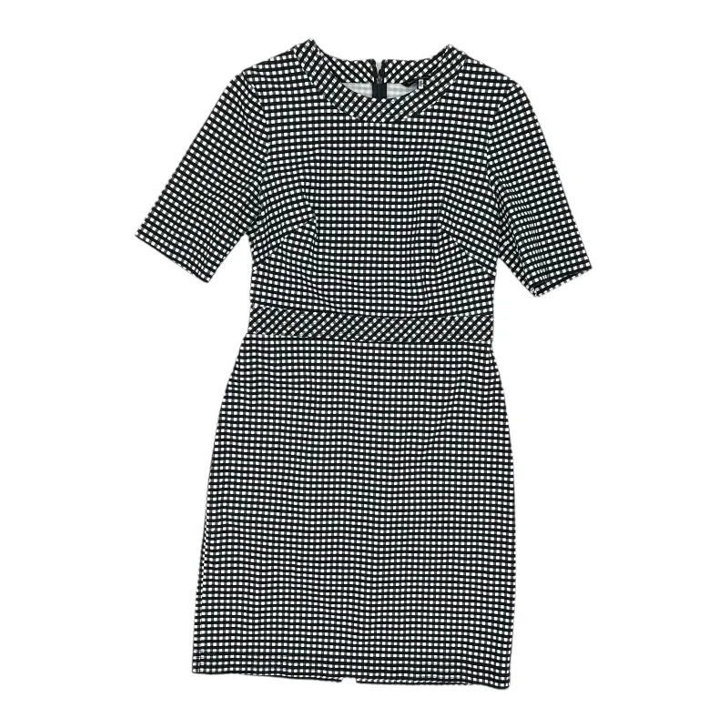 Dress Work By Banana Republic In Black & White, Size:6