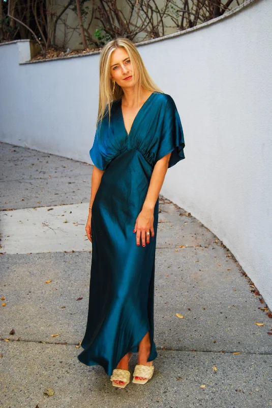 Elegant In Emerald Dress