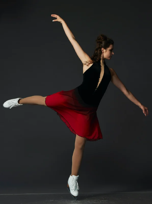 Faded Red Dance Dress