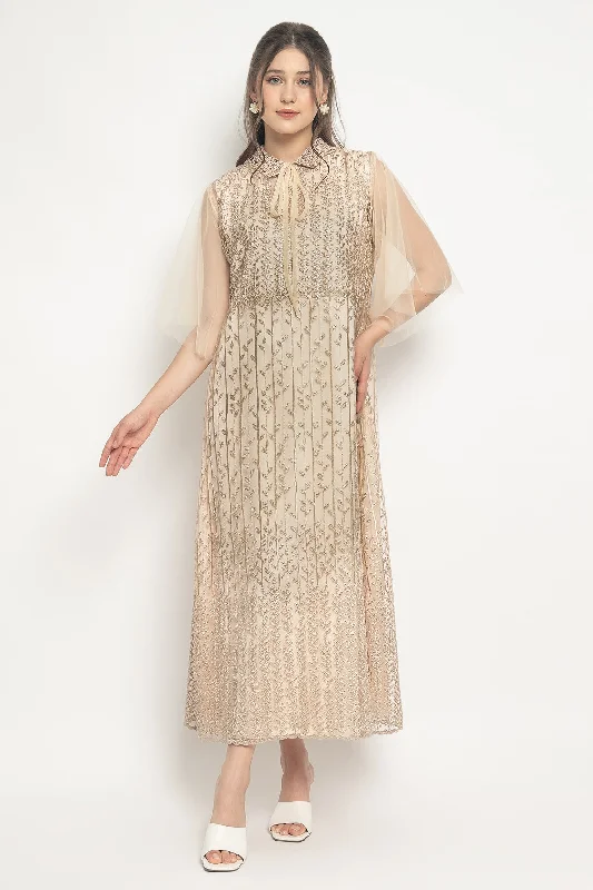 Kharmy Dress in Beige