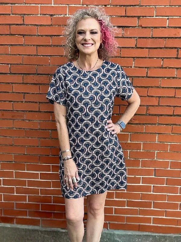 Molly Bracken Geo Print Dress