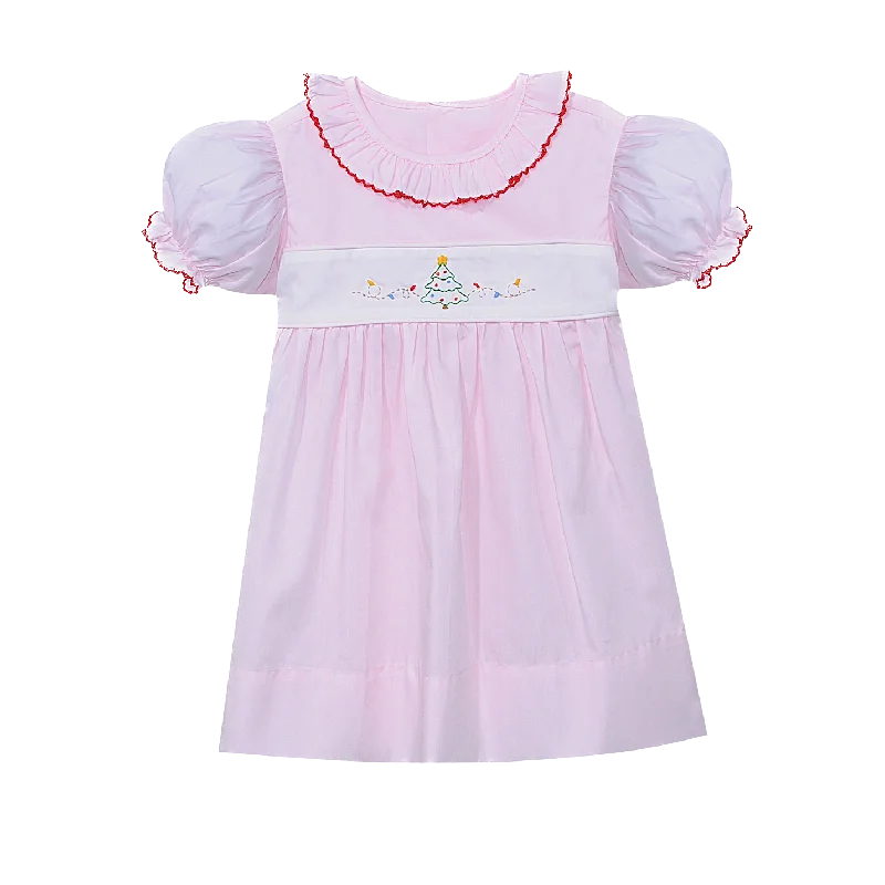 Bryn Dress | Pink Tree