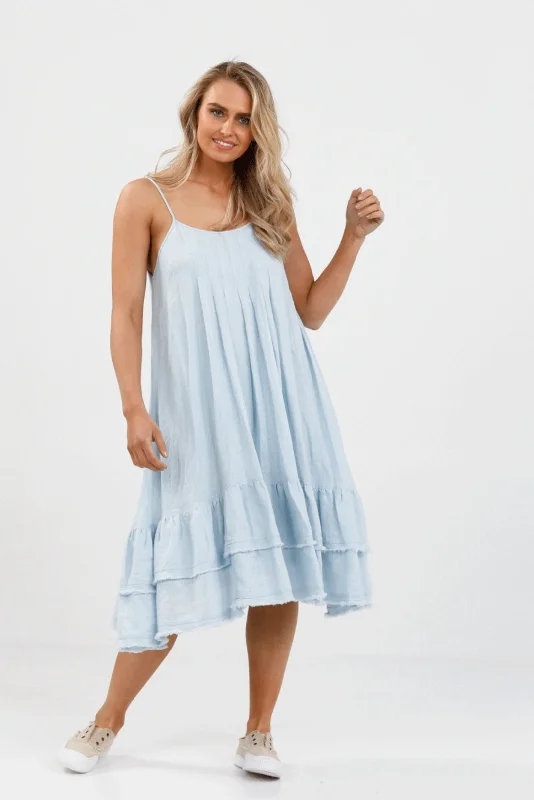 POTENZA DRESS - LAGOON