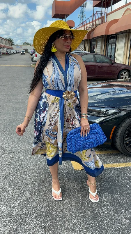 Scarf Up Dress