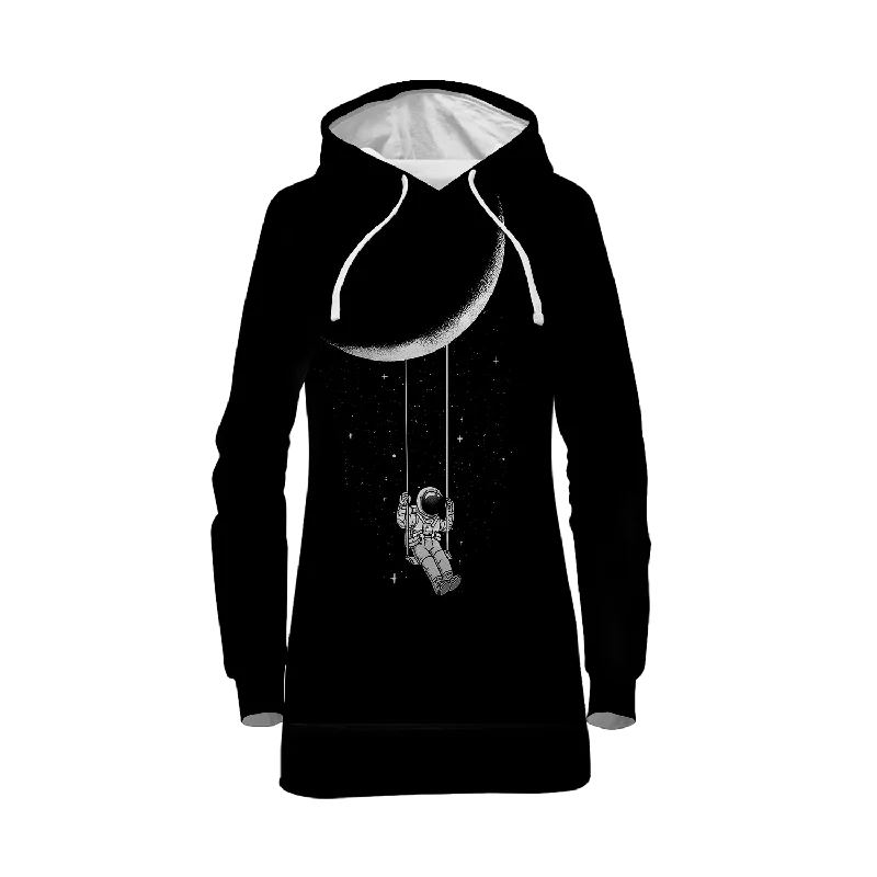 Space Swing Hoodie Dress