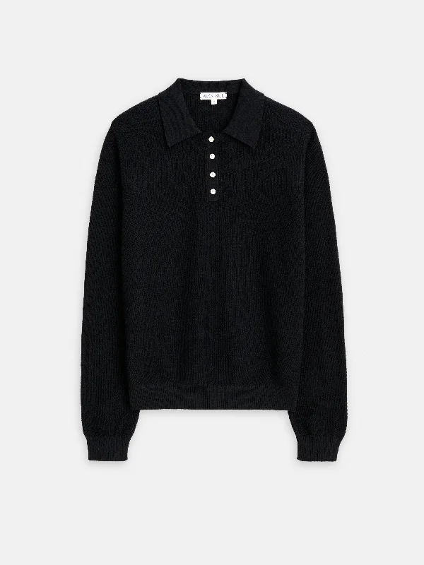 Jac Polo Sweater Toggled Drawstring Belted
