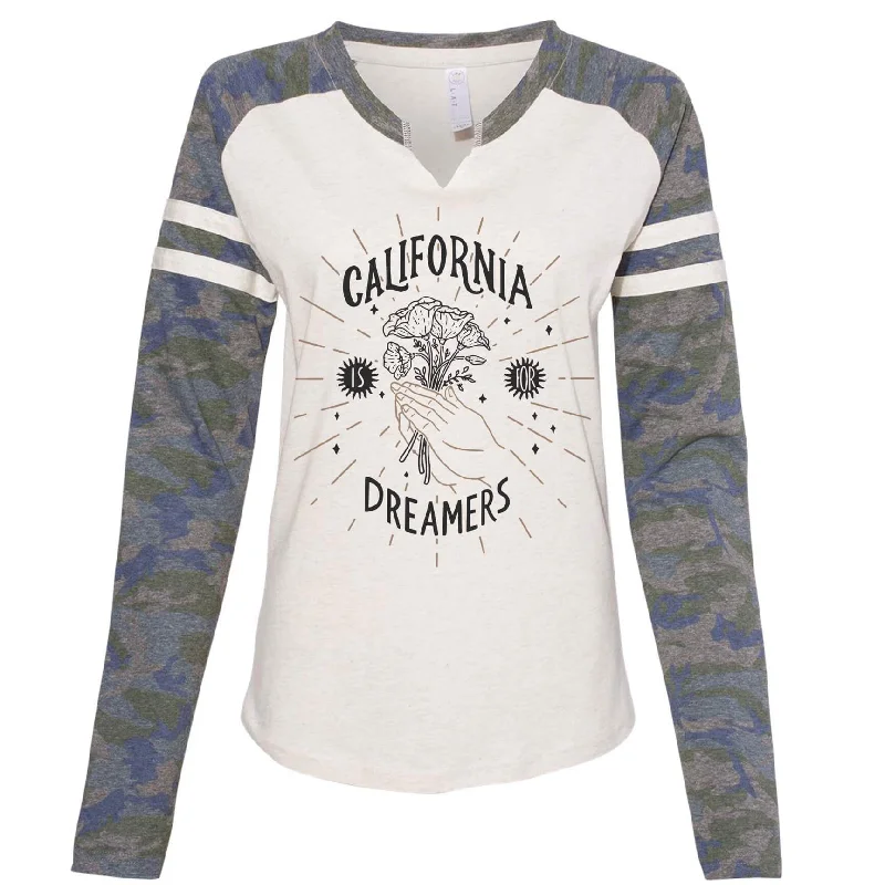 California Dreamers Varsity Sweater Layered Multi-layer Single Layer