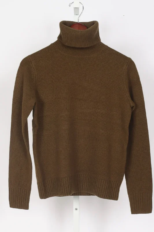 Divida Sweater - Kaki Fleece Sweater Nylon Polyester