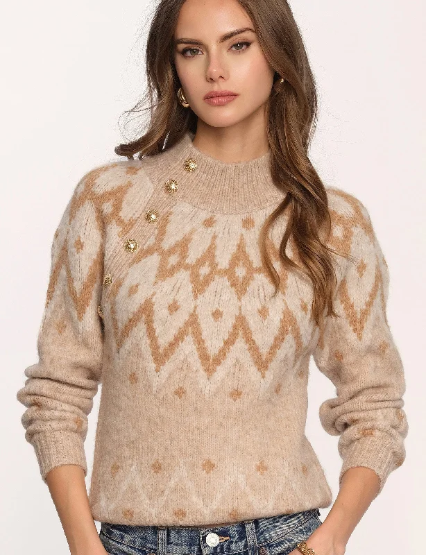 emory sweater Plaid Sweater Polka Dot Checkered