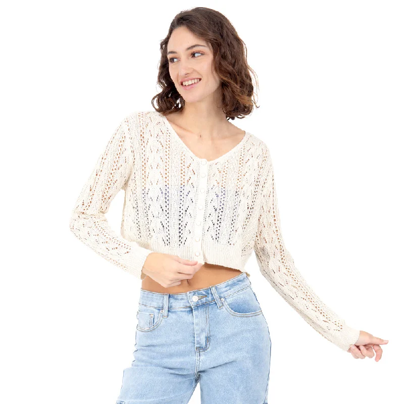 SWEATER TEJIDO CON BOTONES PARA MUJER FOREVER 21 Mesh Blend Leather Blend Suede Blend SWEATER TEJIDO CON BOTONES PARA MUJER FOREVER 21 Mesh Blend Leather Blend Suede Blend