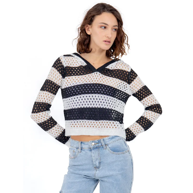 SWEATER TEJIDO CON CAPUCHA PARA MUJER FOREVER 21 Boxy Sweater Fitted Sweater A-Line