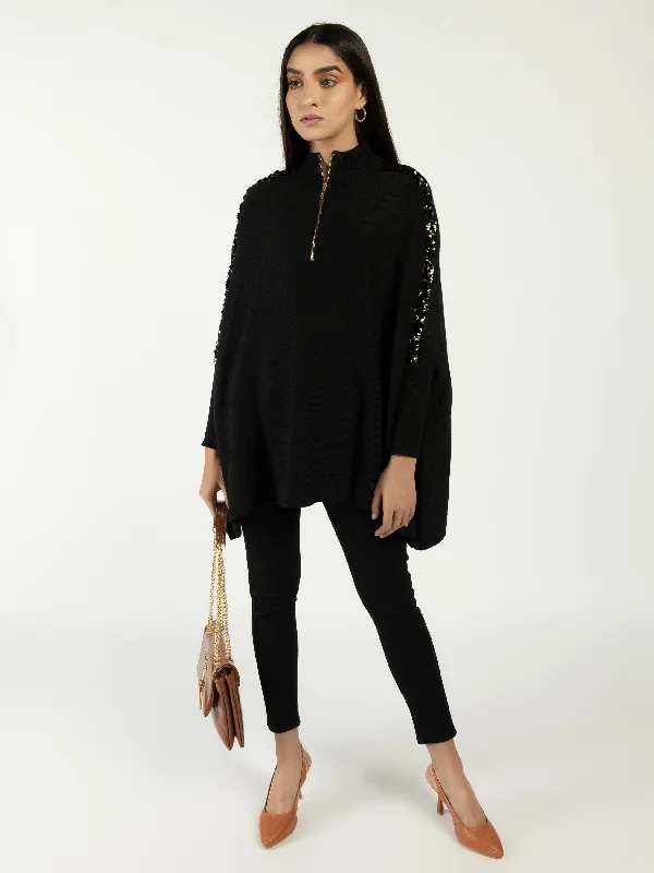 Batwing Sweater Handmade Hand-knitted Hand-woven