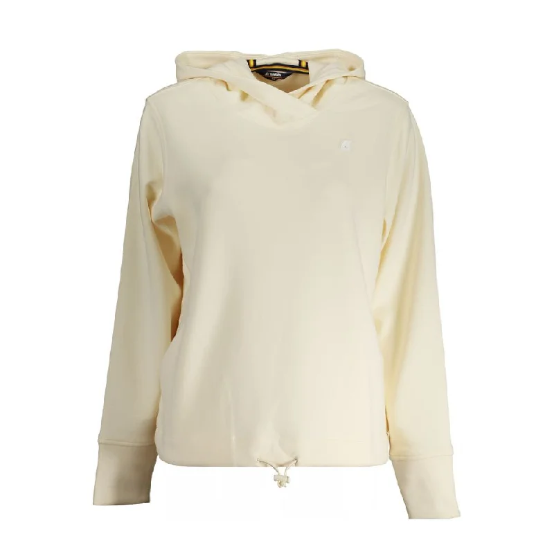 K-WAY Beige Polyester Sweater Lightweight Heavyweight Midweight