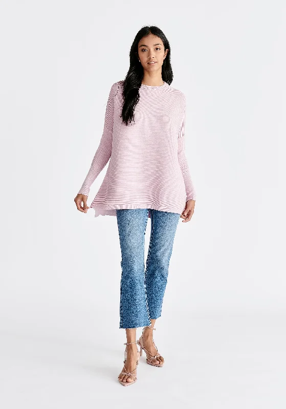 Paisie Ribbed Jumper Toggled Drawstring Belted