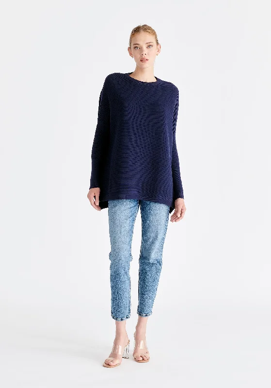 Paisie Ribbed Jumper Polka Dot Checkered Tartan