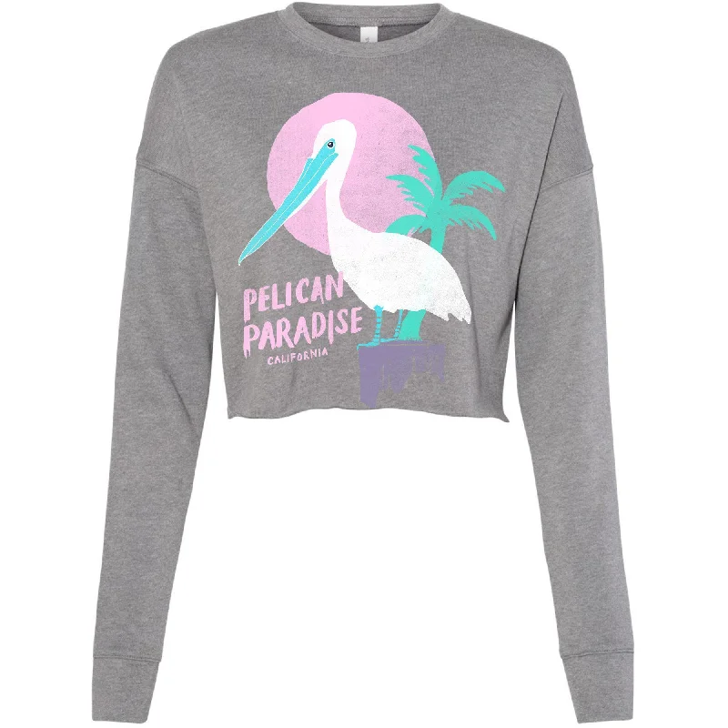 Pelican Paradise Deep Heather Cropped Sweater Rayon Fabric Velvet Fabric Corduroy Fabric Pelican Paradise Deep Heather Cropped Sweater Rayon Fabric Velvet Fabric Corduroy Fabric