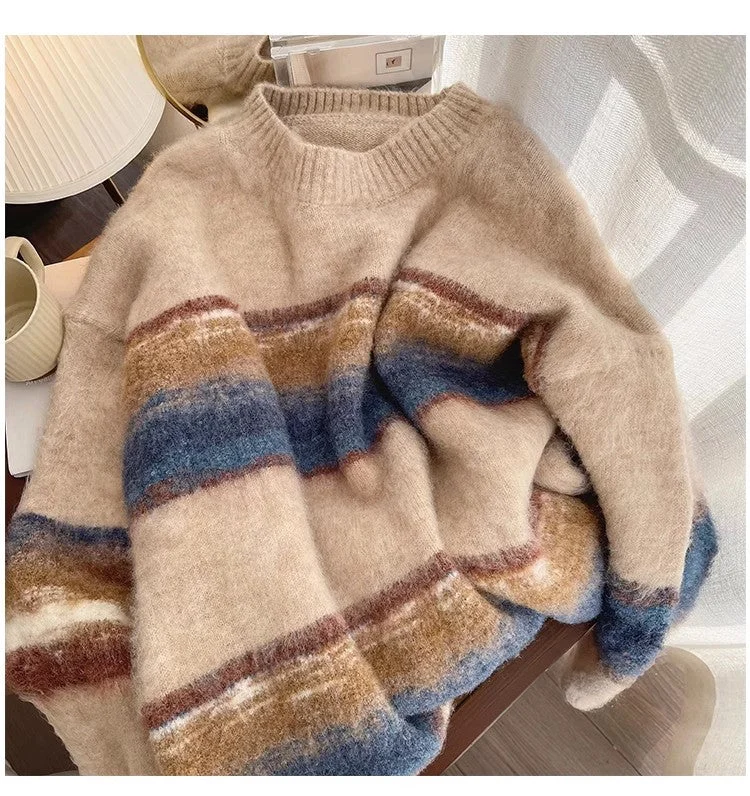 soft sweater for women round neck sweater trendy       S4912 Toggled Drawstring Belted