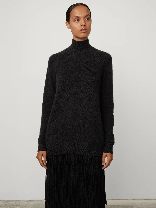 The Iris Sweater Ribbed Striped Patterned