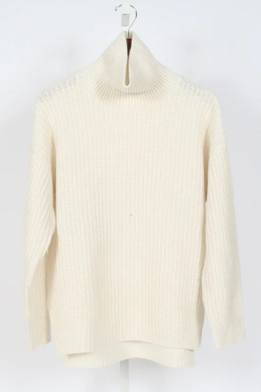 Therese Sweater - Cream Boxy Sweater Fitted Sweater A-Line