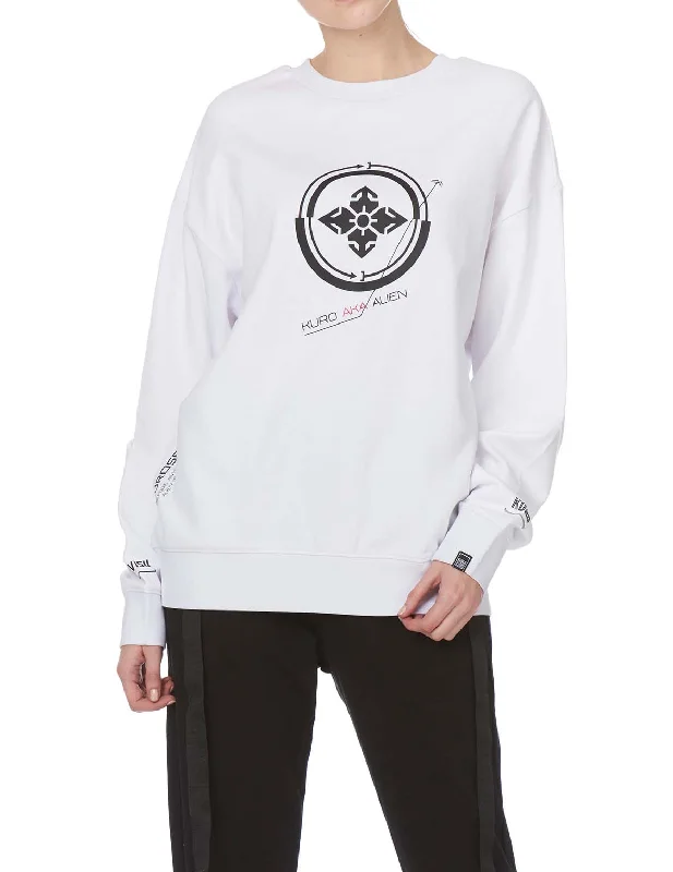 2-way Sweatshirt Hoodie with Fur Luxurious Winter