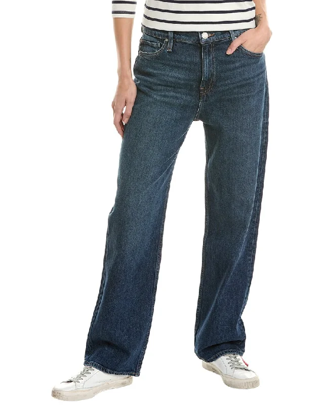 Hudson Jeans Remi Terrain High-Rise Straight Jean Comfortable Faded High-Rise Jeans