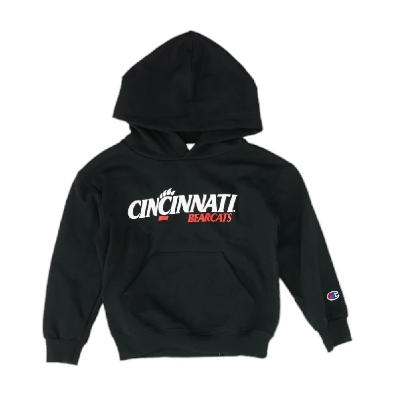 Black Cincinnati Bearcats Hoodie Hoodie with Embroidery Detailed Premium