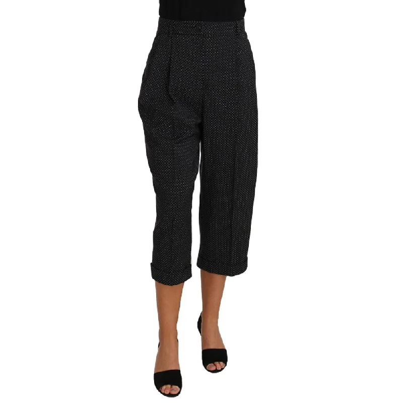 Black  Jeans & Pant Fashionable Cropped Denim Jeans