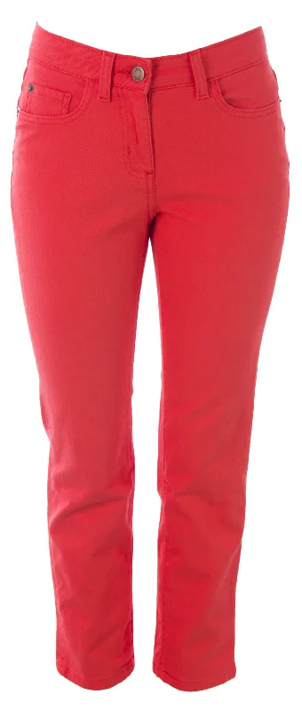 BODEN Women's Orange-Red Cropped Straight Leg Jeans WC139 $72 NWOT Comfortable Boyfriend Jeans BODEN Women's Orange-Red Cropped Straight Leg Jeans WC139 $72 NWOT Comfortable Boyfriend Jeans