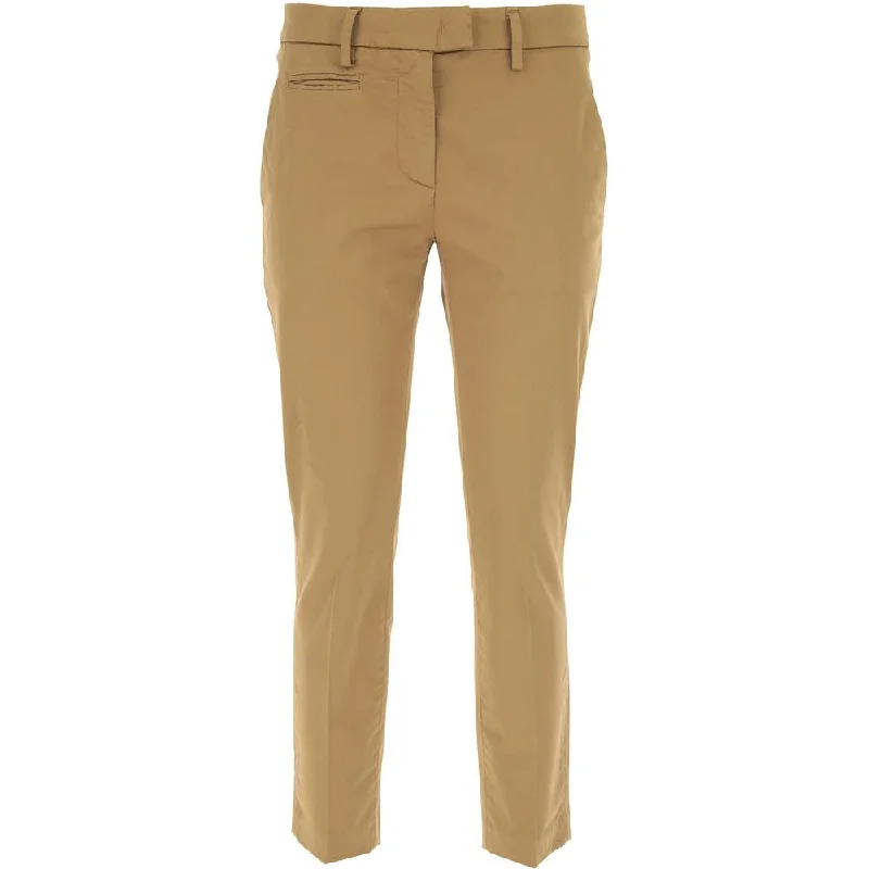 Brown Cotton Jeans & Pant Trendy Patchwork Denim Jeans