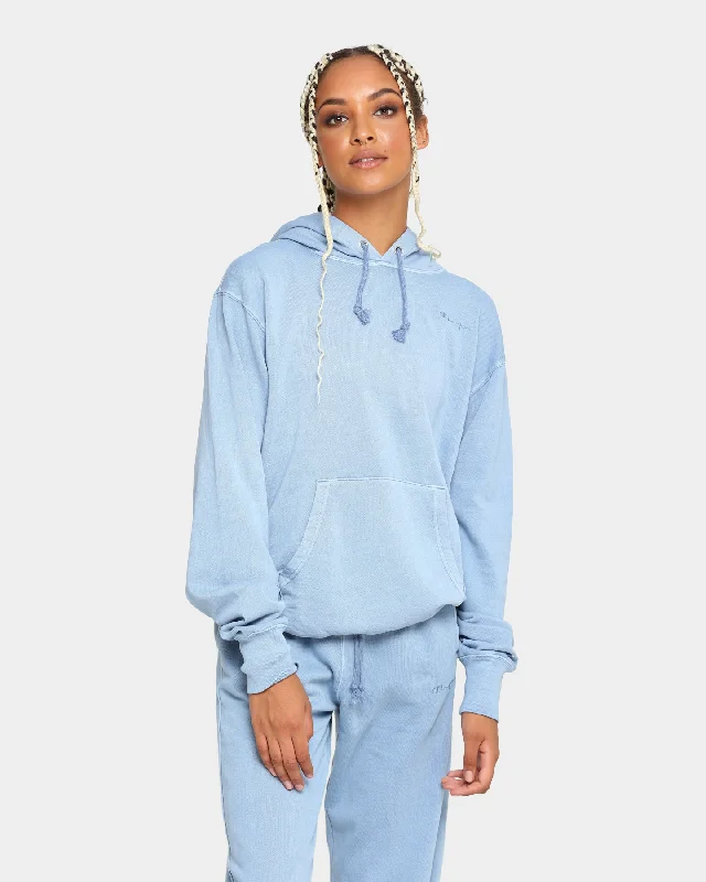 Champion Women's Vintage Dye BF Hoodie Wildflower Pale Hoodie with Drop Shoulder Relaxed Streetwear Champion Women's Vintage Dye BF Hoodie Wildflower Pale Hoodie with Drop Shoulder Relaxed Streetwear