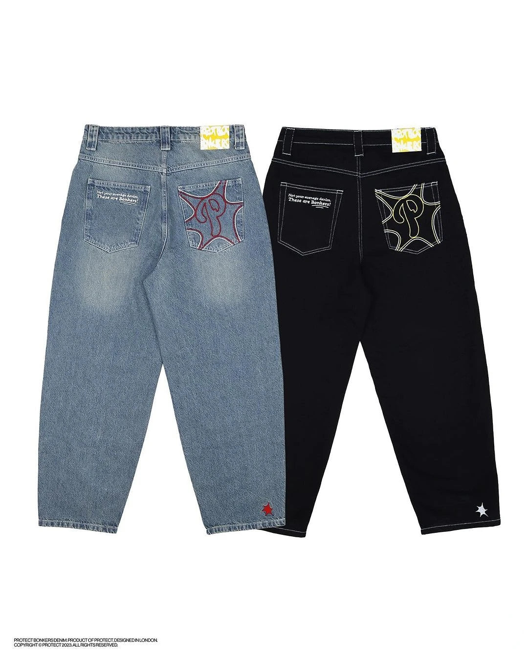 Jeans Men's and Women's Streetwear Harajuku Letters Casual Simple Baggy Jeans Trendy Flared Leg Jeans Jeans Men's and Women's Streetwear Harajuku Letters Casual Simple Baggy Jeans Trendy Flared Leg Jeans