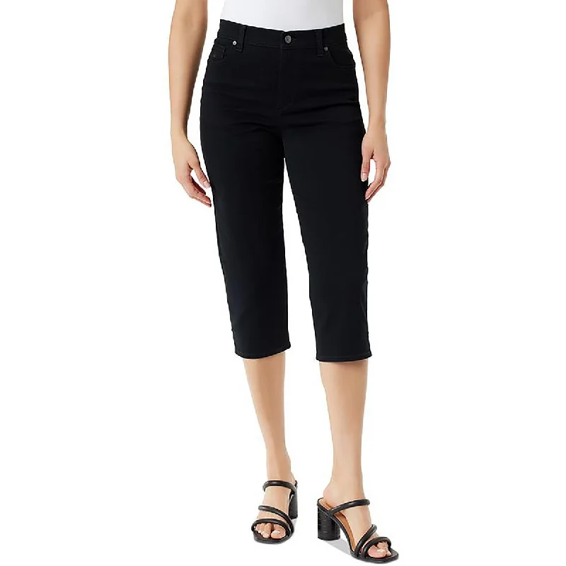 Gloria Vanderbilt Womens High Rise Slimming Capri Jeans Fashionable Slim Fit Jeans