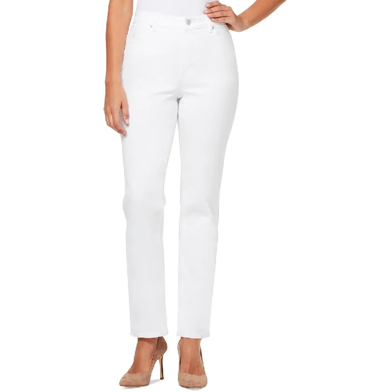 Gloria Vanderbilt Womens Petites Amanda High Rise Ankle Straight Leg Jeans Cozy Tencel Blend Denim Jeans Gloria Vanderbilt Womens Petites Amanda High Rise Ankle Straight Leg Jeans Cozy Tencel Blend Denim Jeans