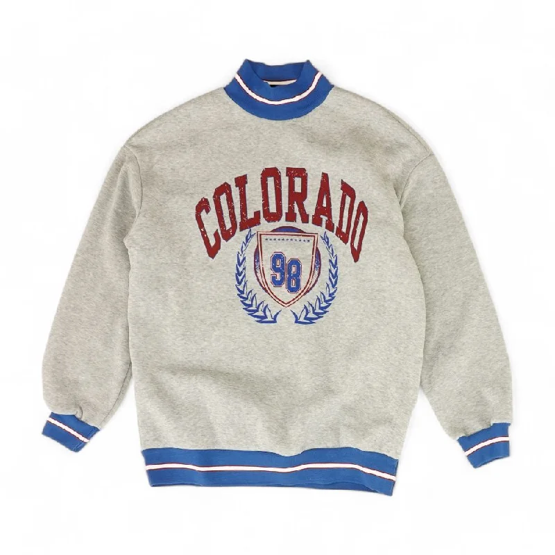 Gray Solid Sweatshirt Hoodie with Mesh Breathable Sporty