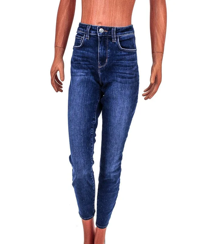 High-Rise Margot Skinny Jeans Trendy Vintage Denim Jeans