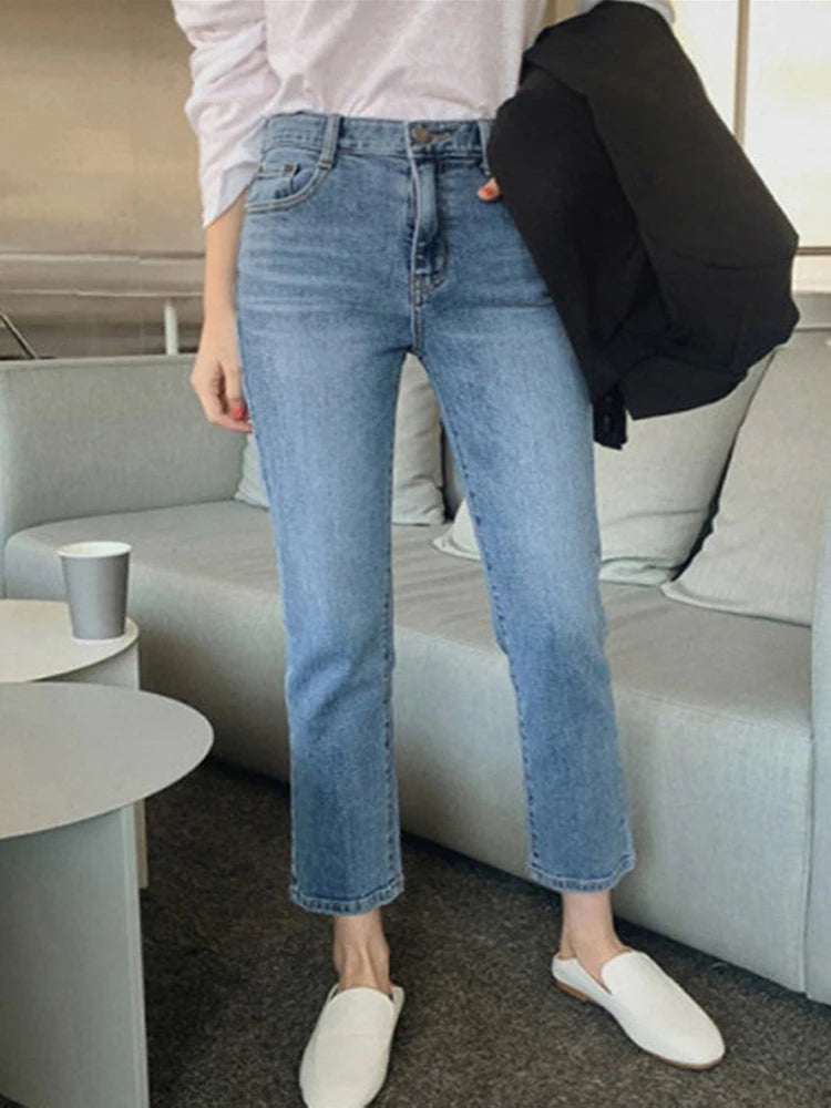 High Waist Pockets Boyfriend Jeans Women Stretch Blue Ladies Denim Cargo pants Comfortable Zip-Fly Denim Jeans High Waist Pockets Boyfriend Jeans Women Stretch Blue Ladies Denim Cargo pants Comfortable Zip-Fly Denim Jeans