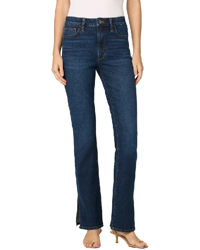 JOE'S Jeans Electra High-Rise Curvy Bootcut Jean Fashionable Frayed Hem Denim