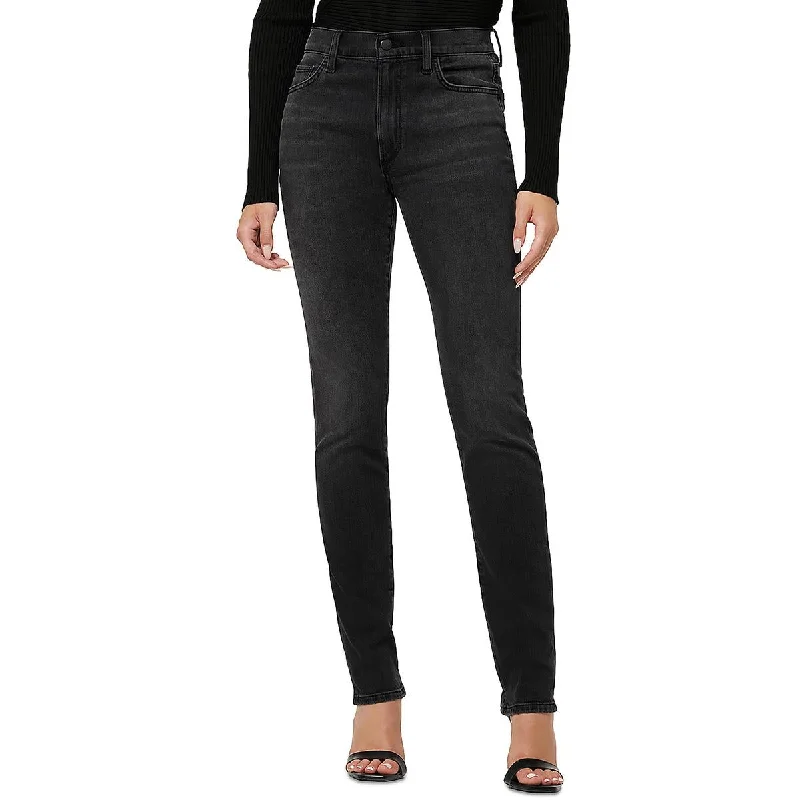 Joe's Womens The Runway High Rise Distressed Cigarette Jeans Casual Skinny Fit Jeans Joe's Womens The Runway High Rise Distressed Cigarette Jeans Casual Skinny Fit Jeans
