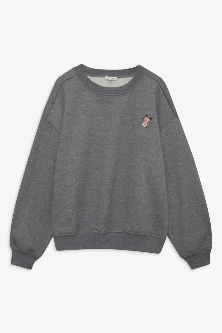 Julie Sweatshirt Hoodie with Hem Ribbing Snug Secure