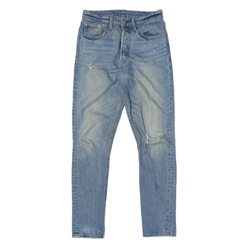 LEVI'S 501S Jeans Distressed Blue Denim Skinny Straight Womens W26 L32 Elegant Dark-Wash Bootcut Jeans LEVI'S 501S Jeans Distressed Blue Denim Skinny Straight Womens W26 L32 Elegant Dark-Wash Bootcut Jeans