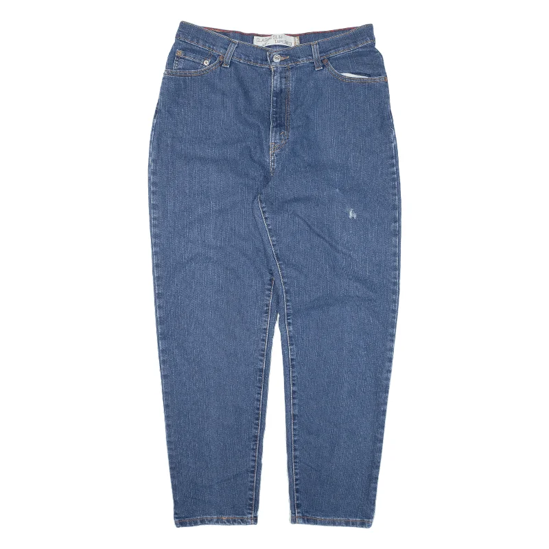 LEVI'S 512 Jeans Blue Denim Slim Tapered Womens W30 L27 Casual Loose Fit Jeans