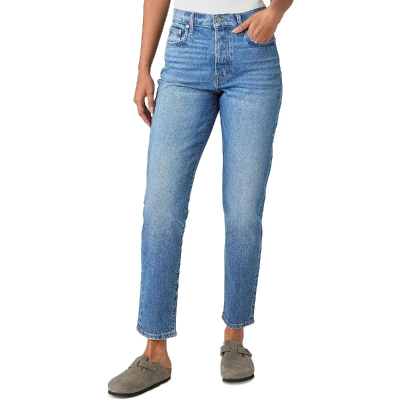 Lucky Brand Womens Drew High-Rise Tapered Mom Jeans Comfortable Distressed Straight-Leg Jeans Lucky Brand Womens Drew High-Rise Tapered Mom Jeans Comfortable Distressed Straight-Leg Jeans