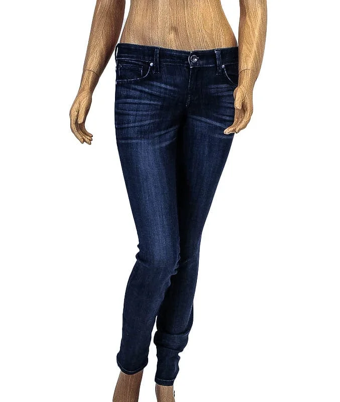 Mid-Rise "Lily" Jean Trendy Low-Rise Bootcut Jeans