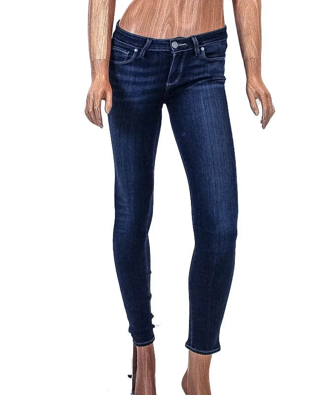 Mid-Rise "Verdugo Ankle" Skinny Jean Cozy Relaxed Fit Jeans