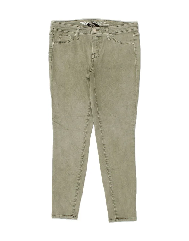 MOSSIMO Womens Mid Rise Jegging Jeans US 6 Medium W28 L26 Green Cotton Comfortable Zip-Up Skinny Jeans MOSSIMO Womens Mid Rise Jegging Jeans US 6 Medium W28 L26 Green Cotton Comfortable Zip-Up Skinny Jeans