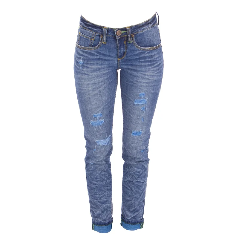 ONE GREEN ELEPHANT Womens Blue Bogota Cigarette Fit Jeans $95 NWT Chic Dark-Wash Skinny Jeans ONE GREEN ELEPHANT Womens Blue Bogota Cigarette Fit Jeans $95 NWT Chic Dark-Wash Skinny Jeans